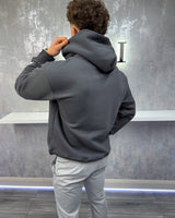 Sudadera con capucha Essential extragrande CALI - Gris