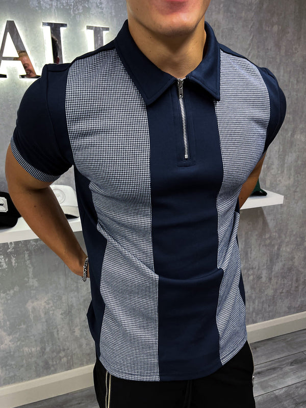 Oxford Polo - Blu Navy