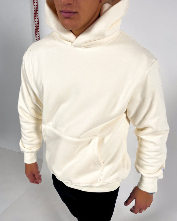 Essential übergroßer CALI-Hoodie – CREME