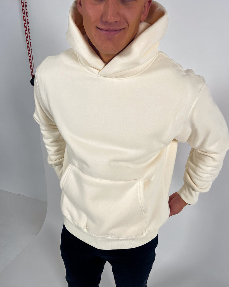 Essential übergroßer CALI-Hoodie – CREME