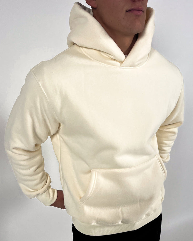 Essential übergroßer CALI-Hoodie – CREME