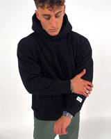 Sudadera con capucha Essential extragrande CALI - Negro