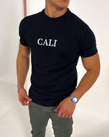 T-shirt CALI ajusté en poids lourd