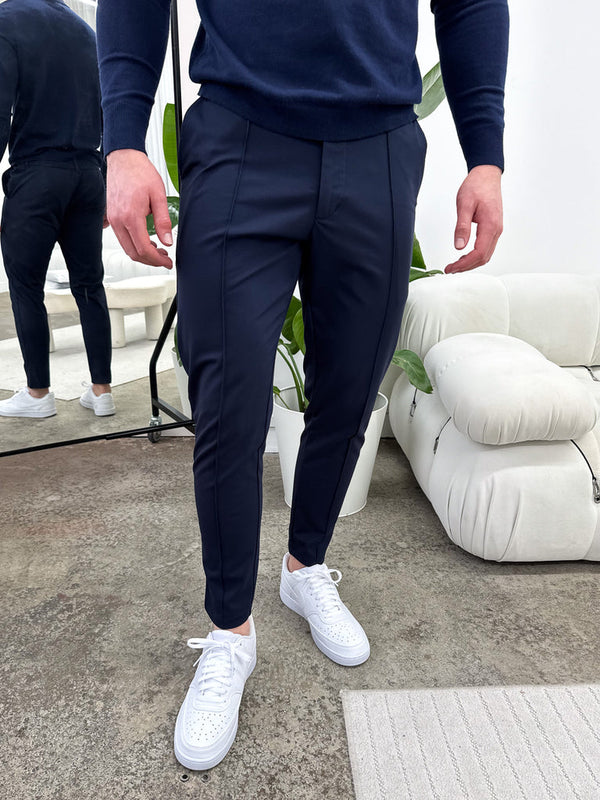 Pantaloni Luxe Capone - Blu Navy