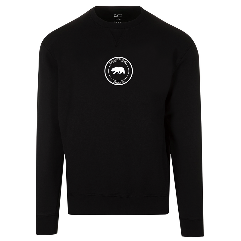 Explorer badge sweatshirt - Black